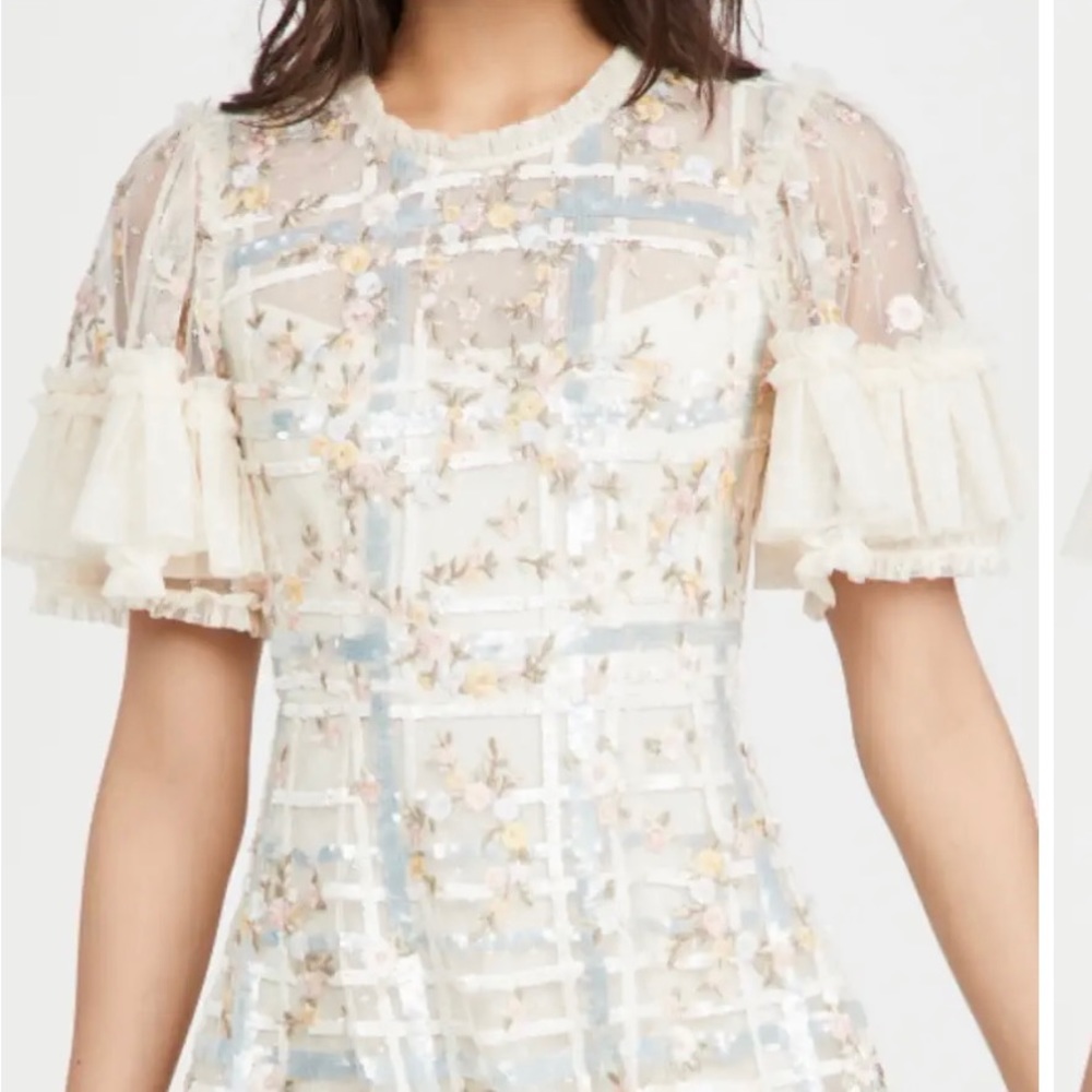 Needle & Thread Antonina Sequin Mini Dress - image 4